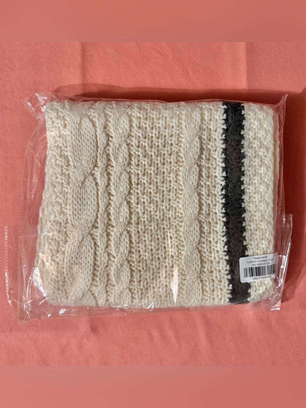Taylor Swift Folklore Cardigan Scarf NIB
